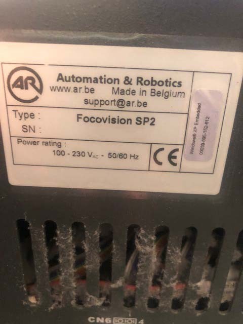 Photo Used AUTOMATION & ROBOTICS Focovision SP-2 For Sale