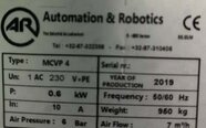 Foto Verwendet AUTOMATION & ROBOTICS MCVP 4 Zum Verkauf