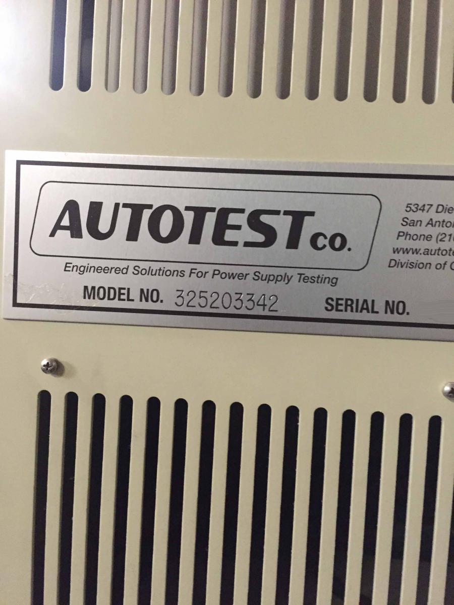 Photo Used AUTOTEST UTS-325 For Sale