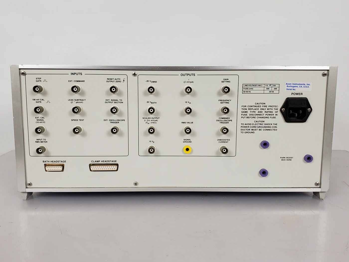 Photo Used AXON INSTRUMENTS Axopatch-1C For Sale