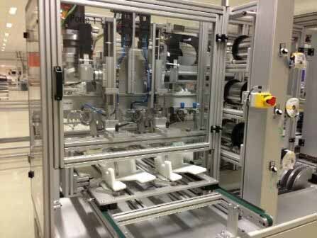 Photo Used BACCINI / AMAT / APPLIED MATERIALS 35MW Solar Cell Line For Sale
