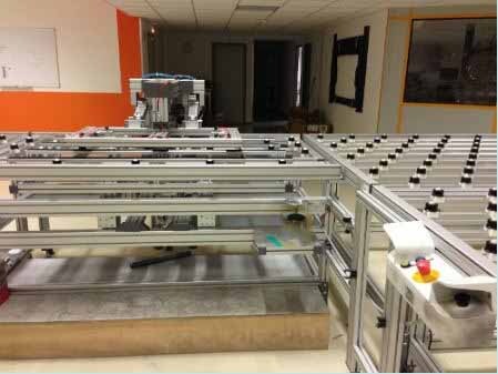 Photo Used BACCINI / AMAT / APPLIED MATERIALS 35MW Solar Cell Line For Sale