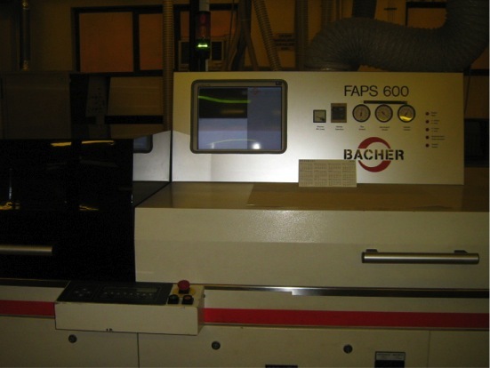 Photo Used BACHER FAPS 600 For Sale