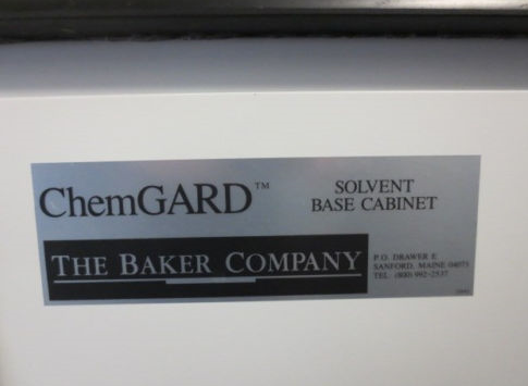 Photo Used BAKER ChemGard FH4 For Sale