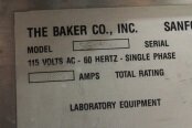 Photo Used BAKER SG-400 For Sale