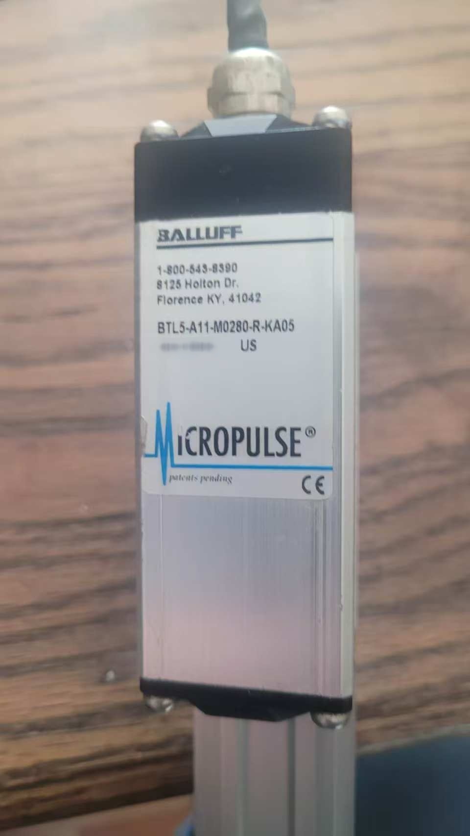 图为 已使用的 BALLUFF Micropulse BTL5-A11-MO280-R-KAO5 待售