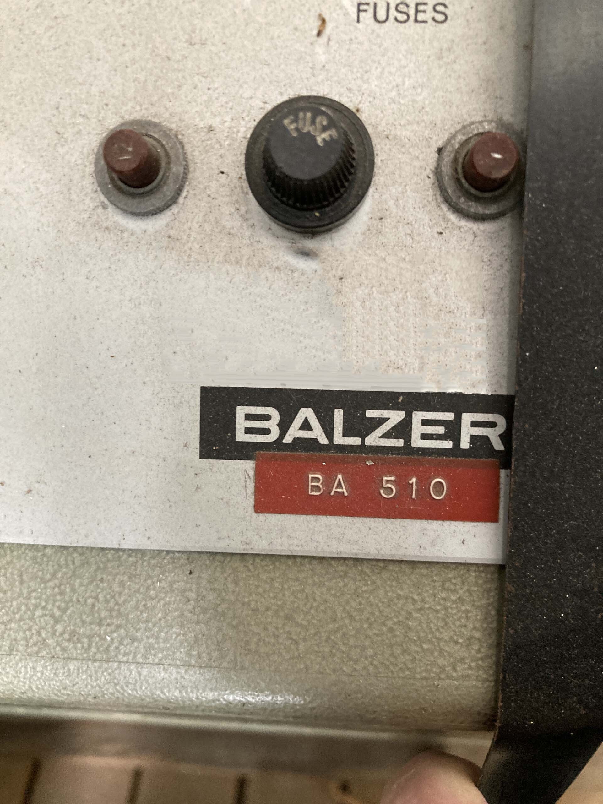 圖為 已使用的 BALZERS / EVATEC BAK 510 待售