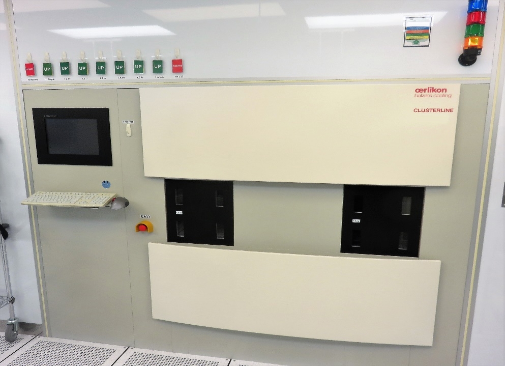 Photo Used BALZERS / EVATEC Clusterline 200 For Sale