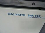 Photo Used BALZERS BAK 642 For Sale