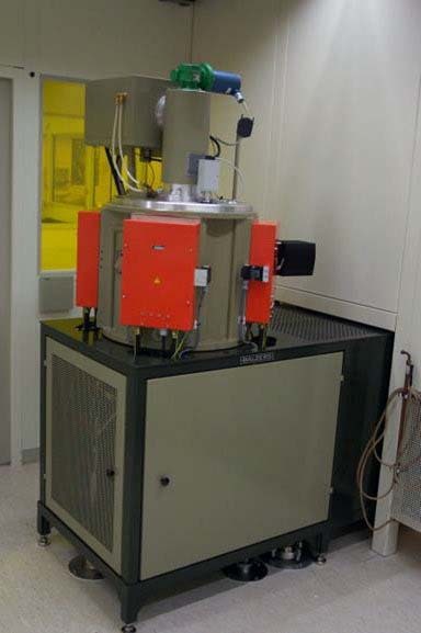 Photo Used BALZERS BAS 450 For Sale