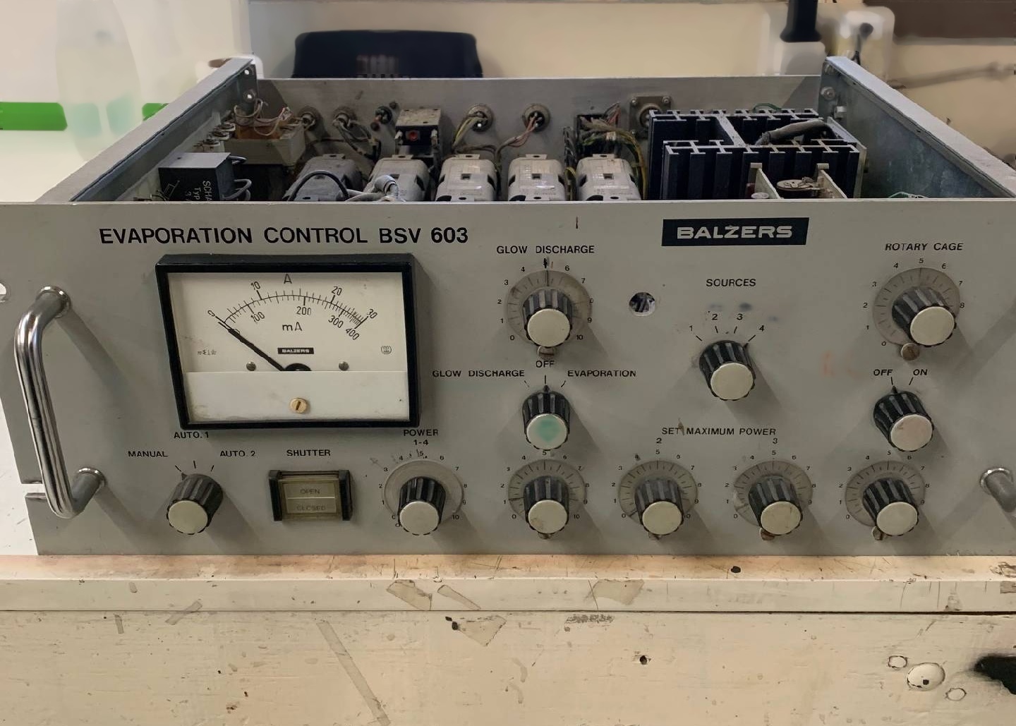 圖為 已使用的 BALZERS BSV 603 待售