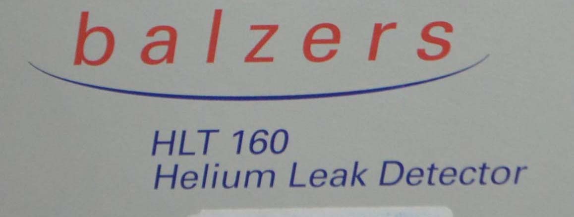 フォト（写真） 使用される BALZERS HLT 160 販売のために
