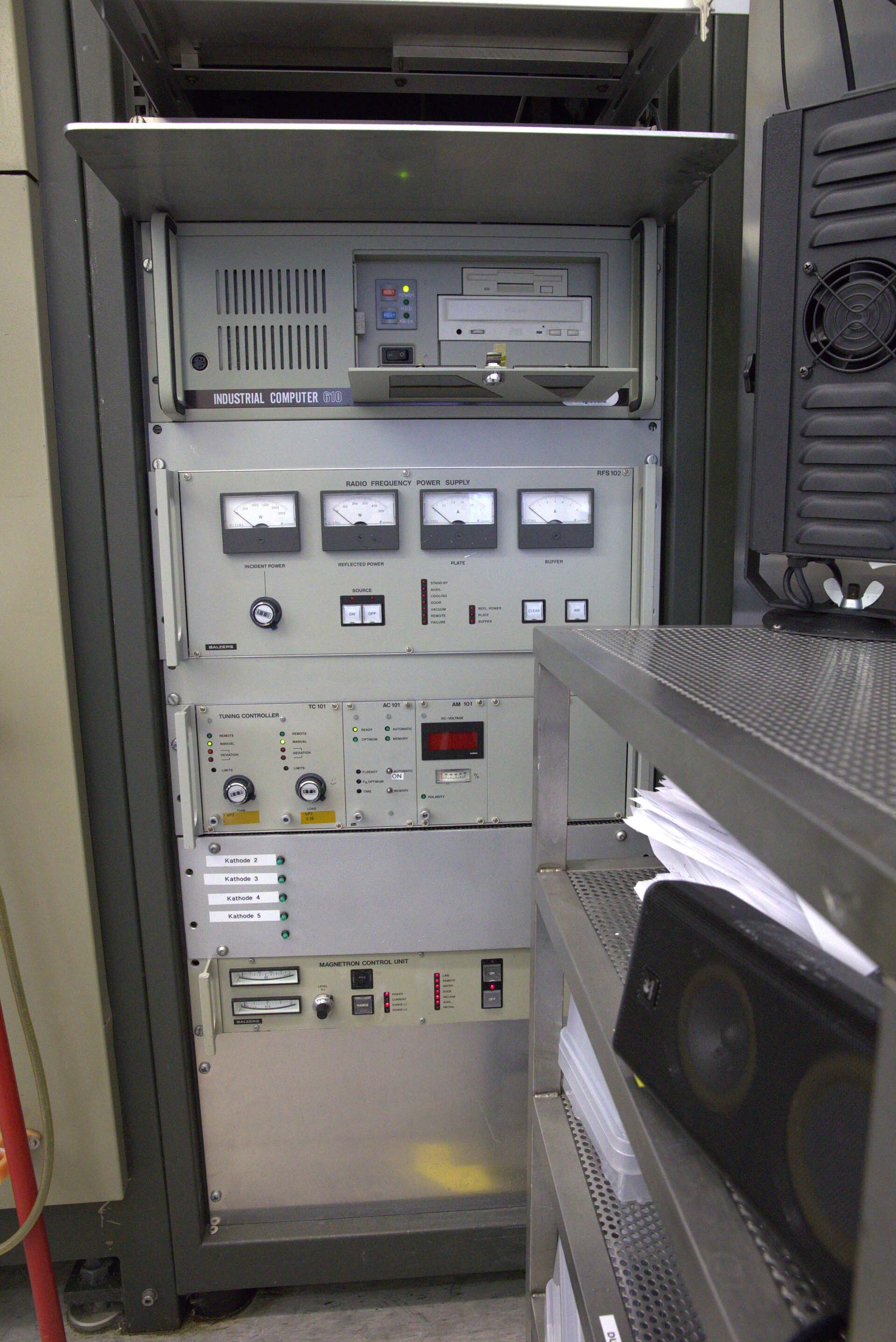 Photo Used BALZERS LLS 801 For Sale