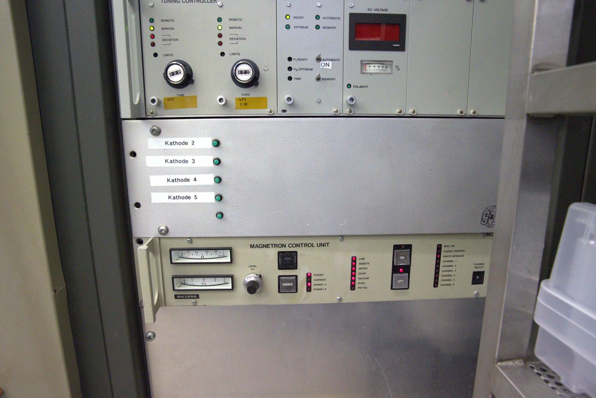 Photo Used BALZERS LLS 801 For Sale