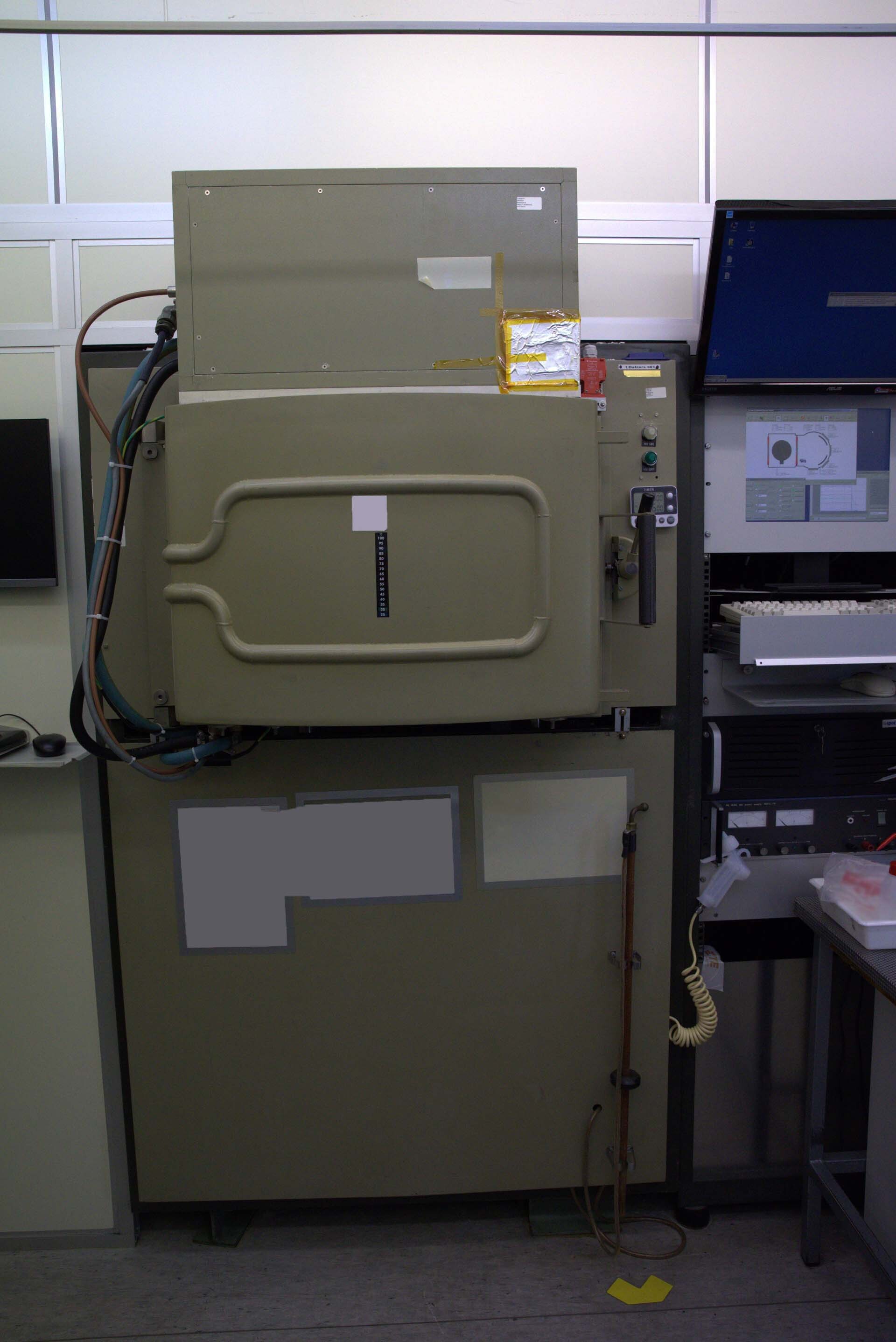 Photo Used BALZERS LLS 801 For Sale