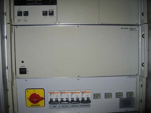Photo Used BALZERS QMG 421 For Sale