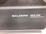 Photo Used BALZERS RES 010 For Sale