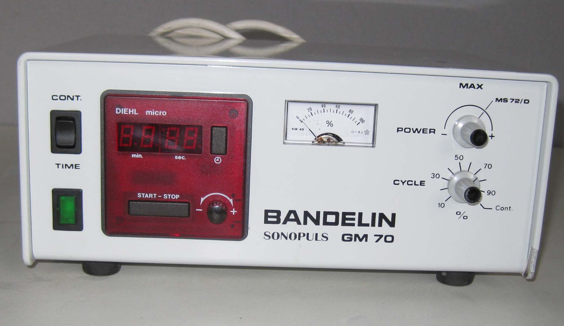 Photo Used BANDELN ELECTRONIC Sonoplus GM 70 For Sale