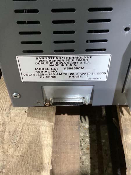 Foto Verwendet BARNSTEAD / THERMOLYNE F30430CM Zum Verkauf