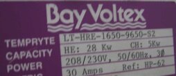 图为 已使用的 BAY VOLTEX LT-HRE-1650-9650-S2 待售