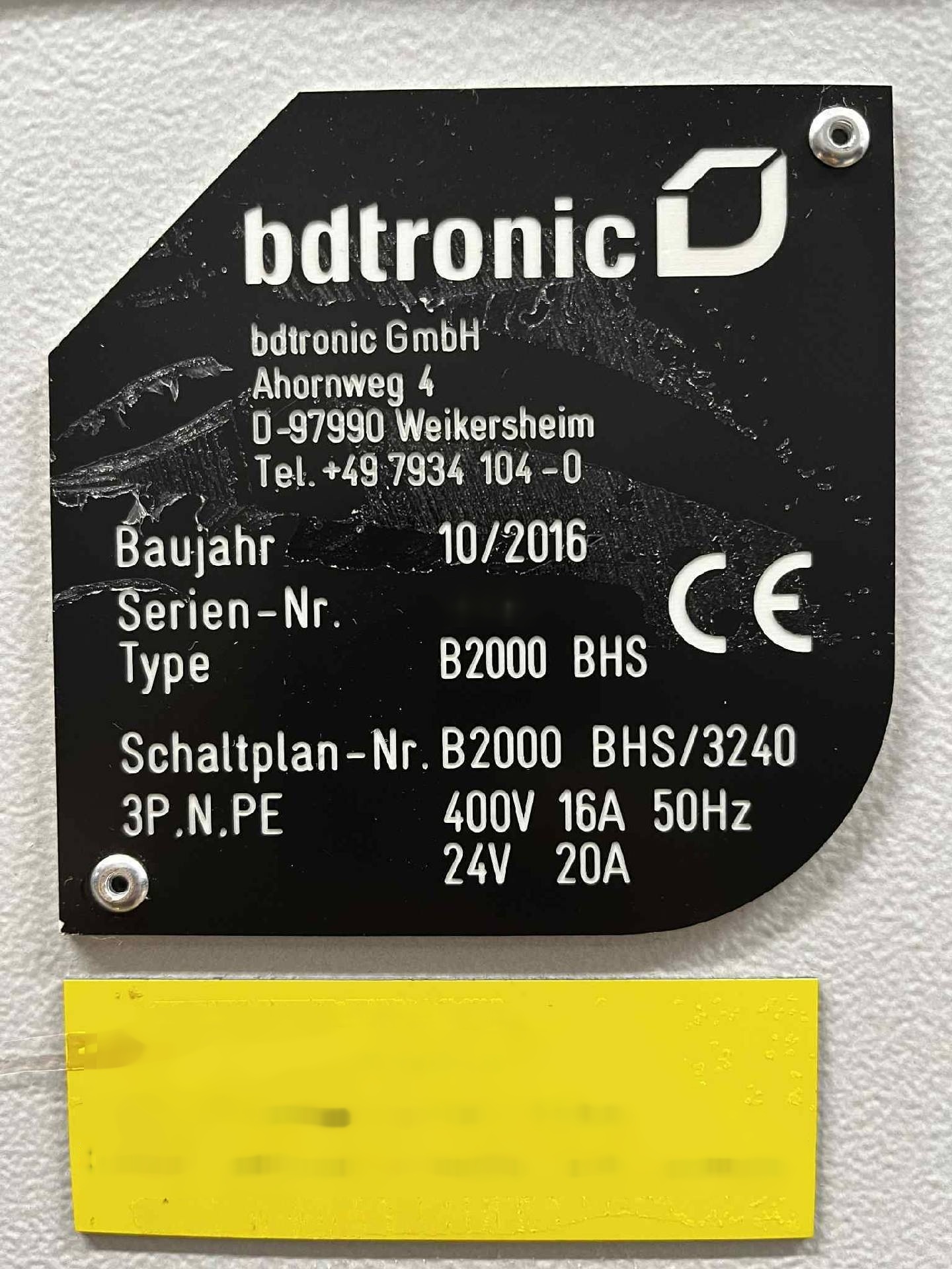 フォト（写真） 使用される BDTRONIC BD2000 販売のために
