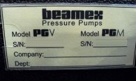 Photo Used BEAMEX PGM/PGV For Sale