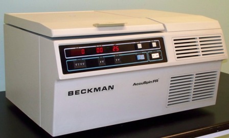 Photo Used BECKMAN COULTER Accuspin FR For Sale