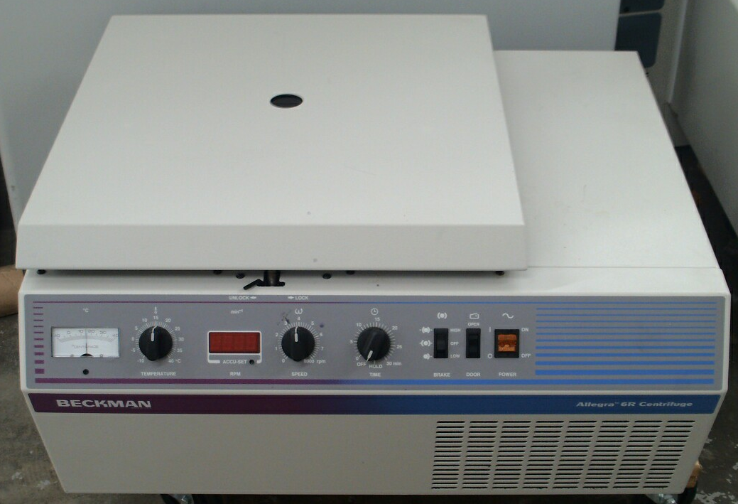 Photo Used BECKMAN COULTER Allegra 6R For Sale
