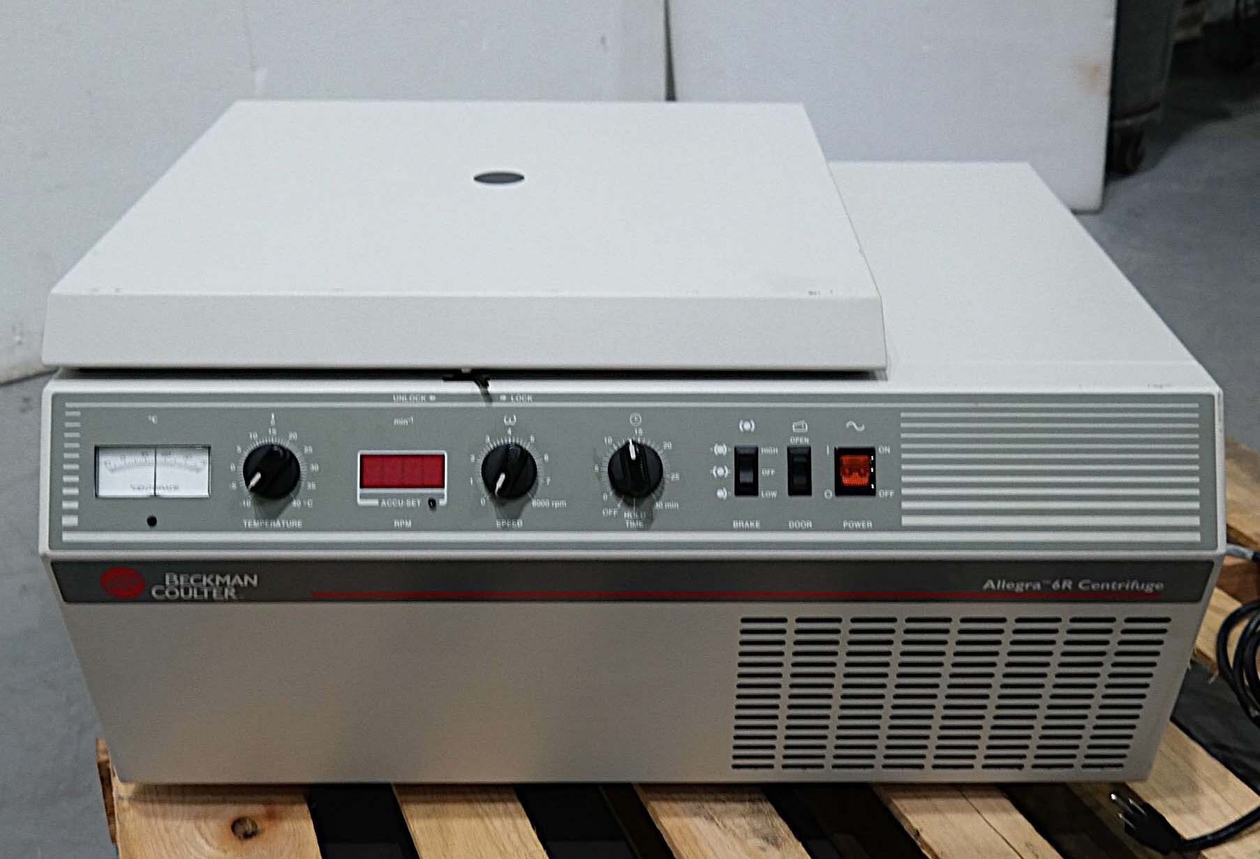 图为 已使用的 BECKMAN COULTER Allegra 6R 待售