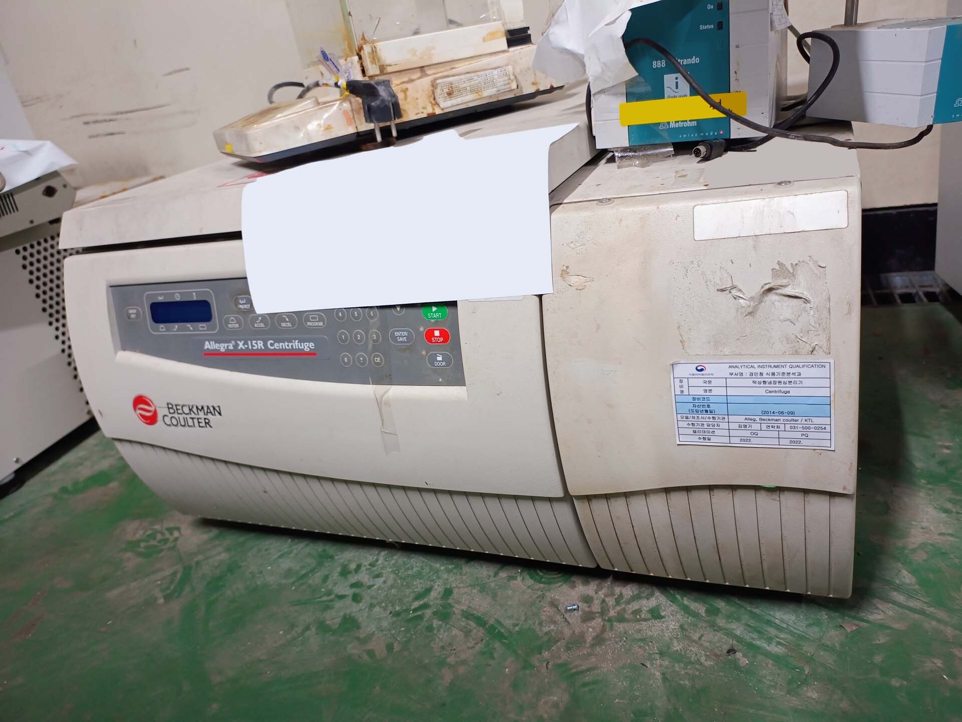 圖為 已使用的 BECKMAN COULTER Allegra X 15R 待售