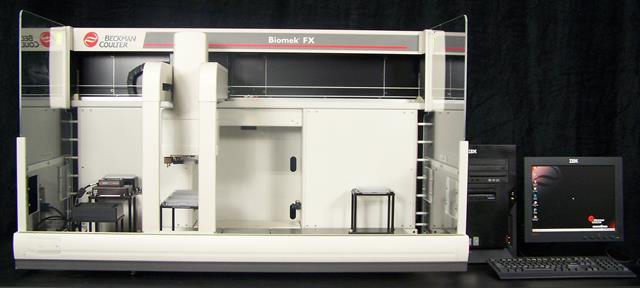 Photo Used BECKMAN COULTER BIOMEK FX 384 For Sale