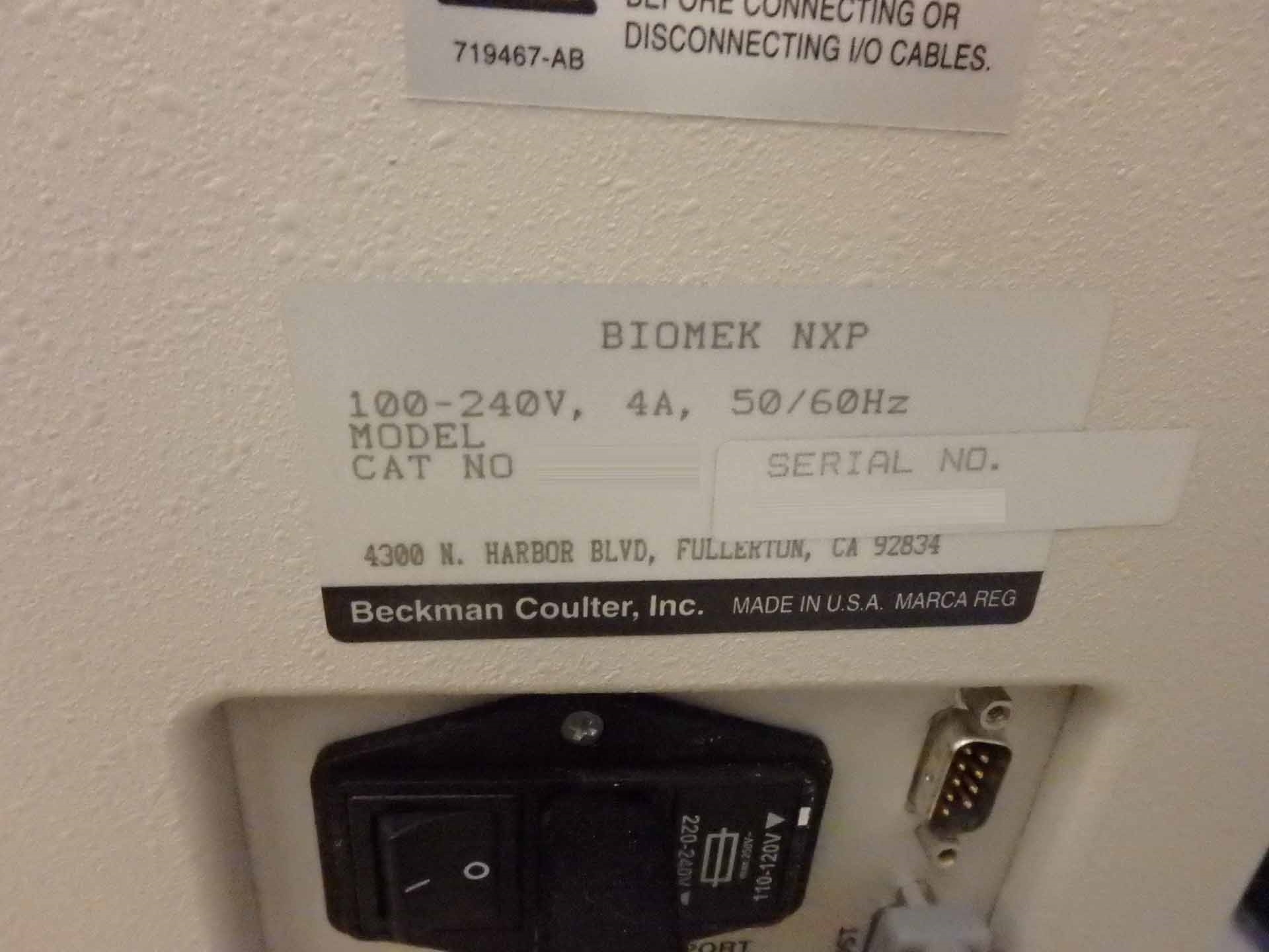 圖為 已使用的 BECKMAN COULTER Biomek NXP 待售