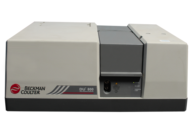 Photo Used BECKMAN COULTER DU-800 For Sale