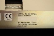 Photo Used BECKMAN COULTER DU-800 For Sale