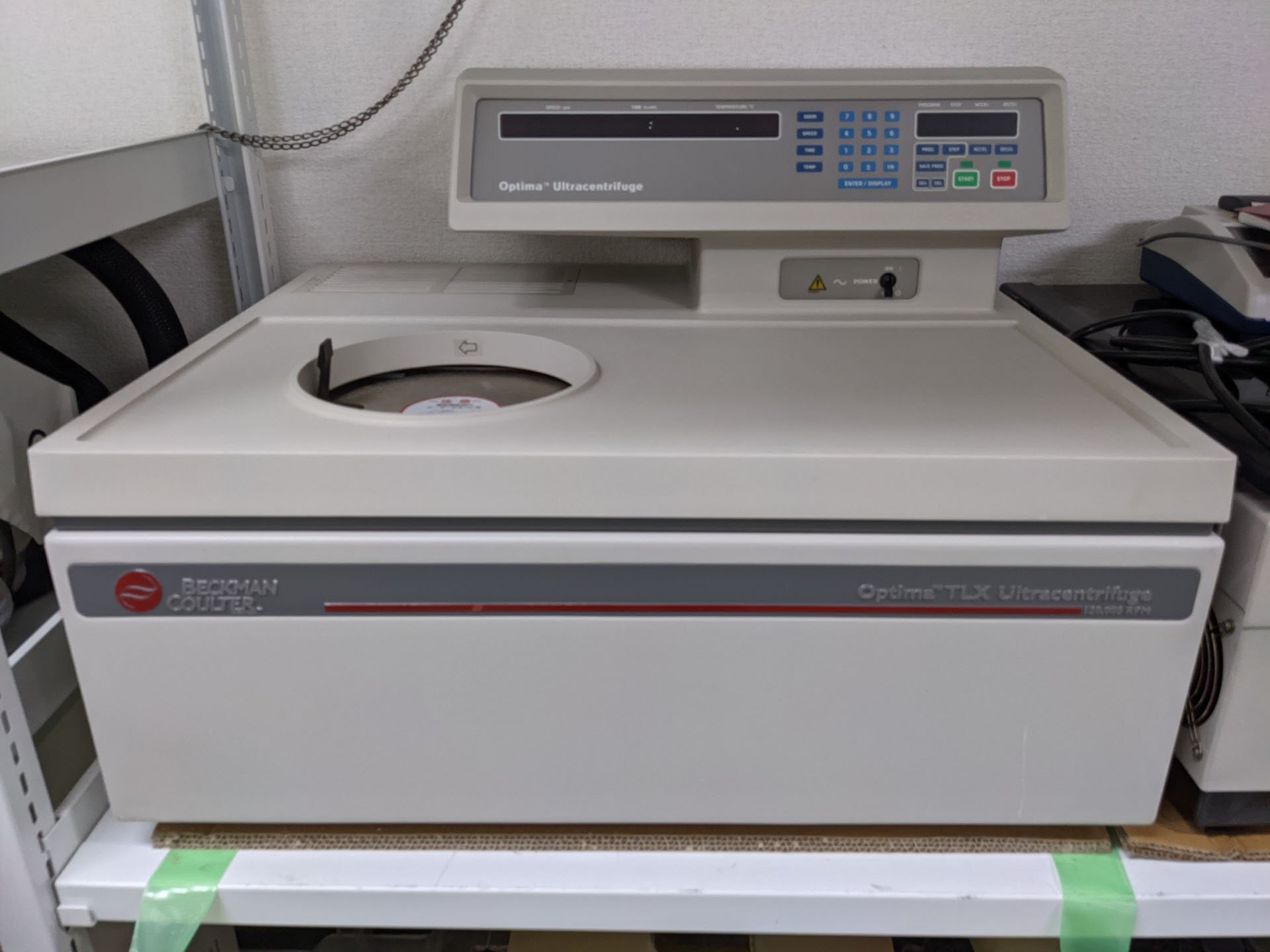 Photo Used BECKMAN COULTER Optima TLX For Sale