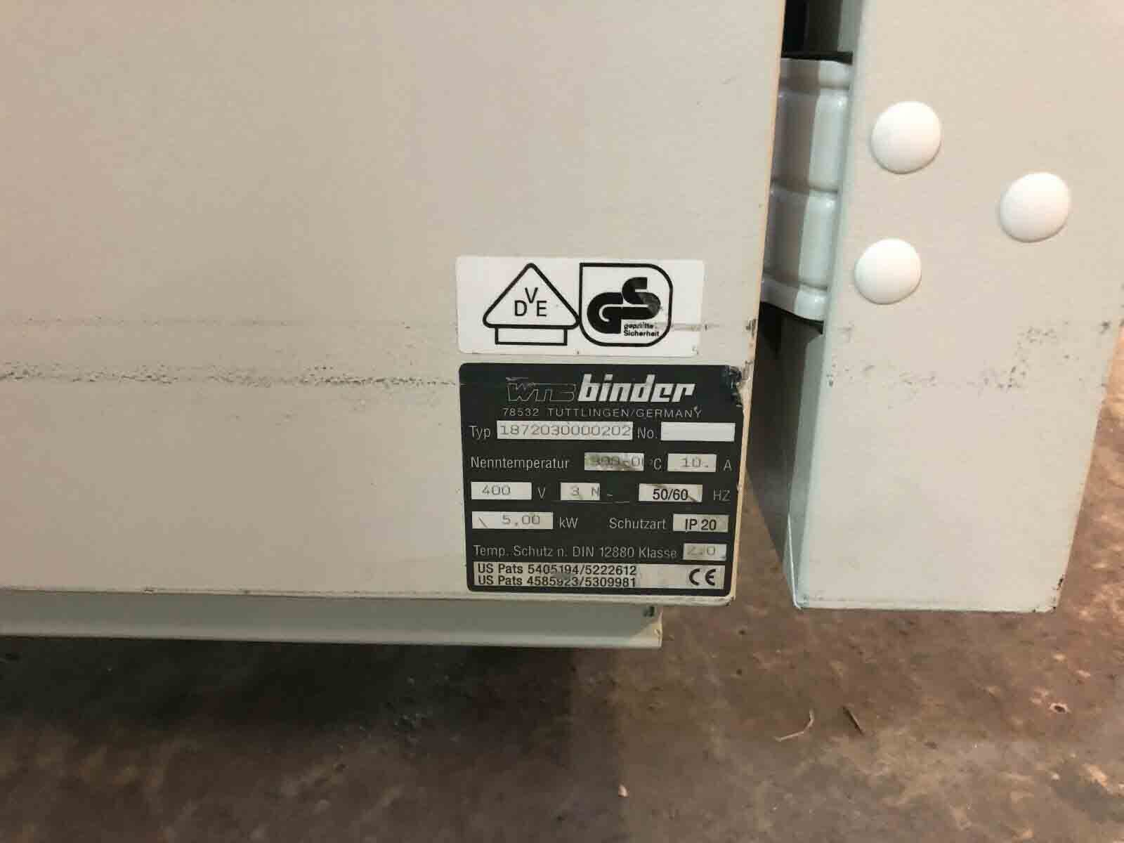 圖為 已使用的 BINDER FD 720 待售