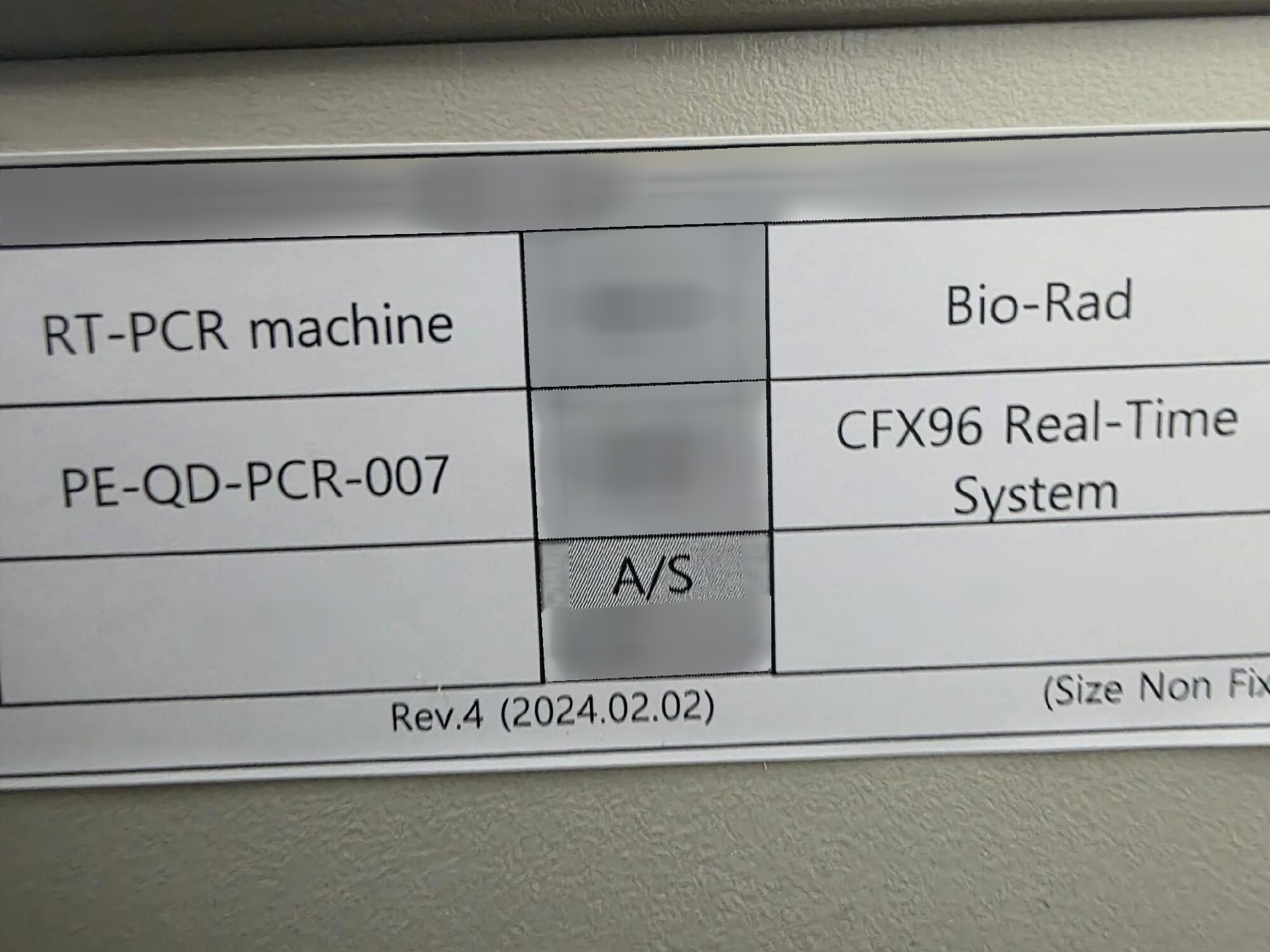 사진 사용됨 BIO-RAD CFX96 판매용