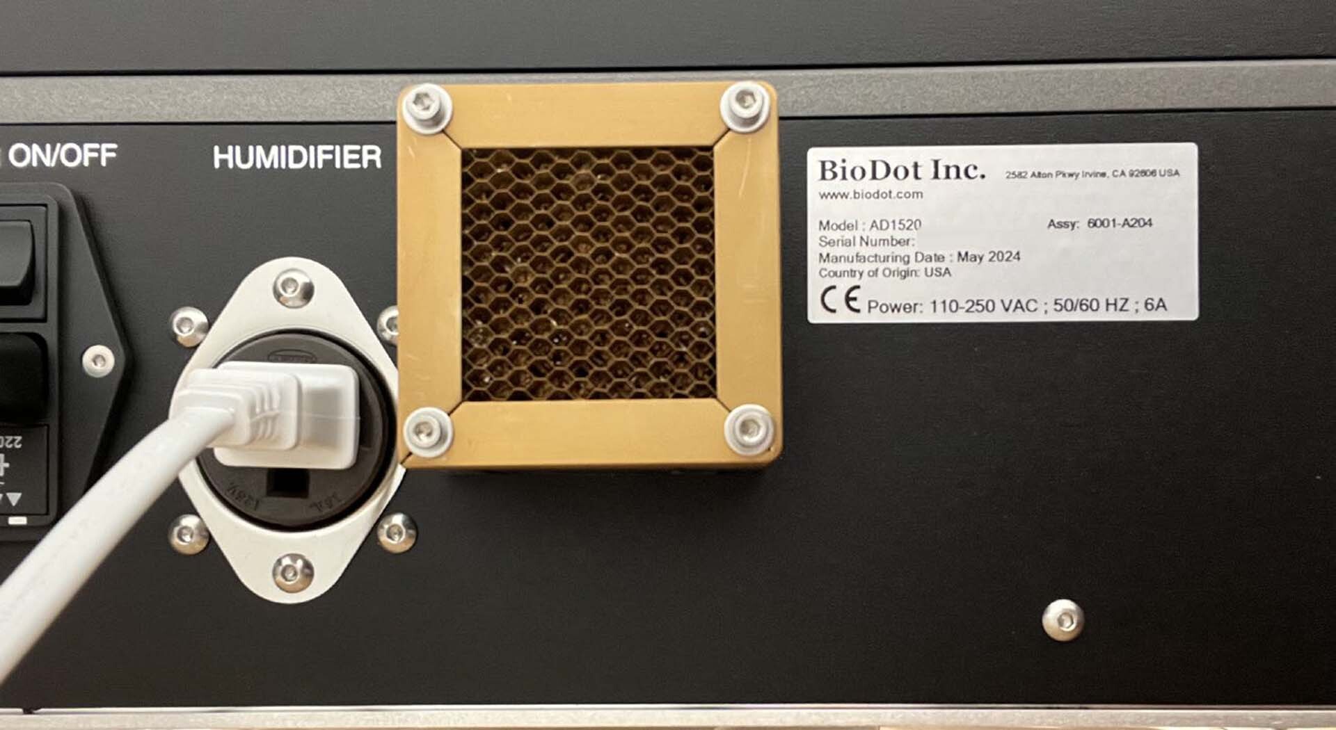 Photo Used BIODOT AD1520 For Sale