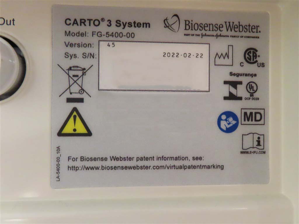 Foto Verwendet BIOSENSE WEBSTER CARTO 3 Zum Verkauf