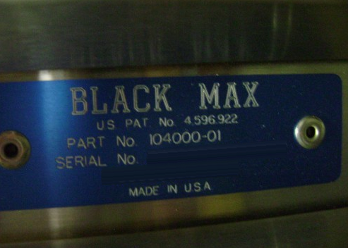 Photo Used BLACK MAX 104000-01 For Sale