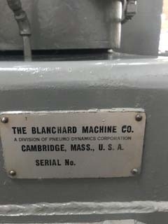 Photo Used BLANCHARD 20 For Sale