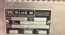 BLUE M AC-7702TDB-1