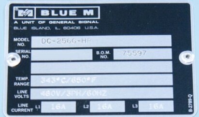 BLUE M DC-256G-HP #9008736