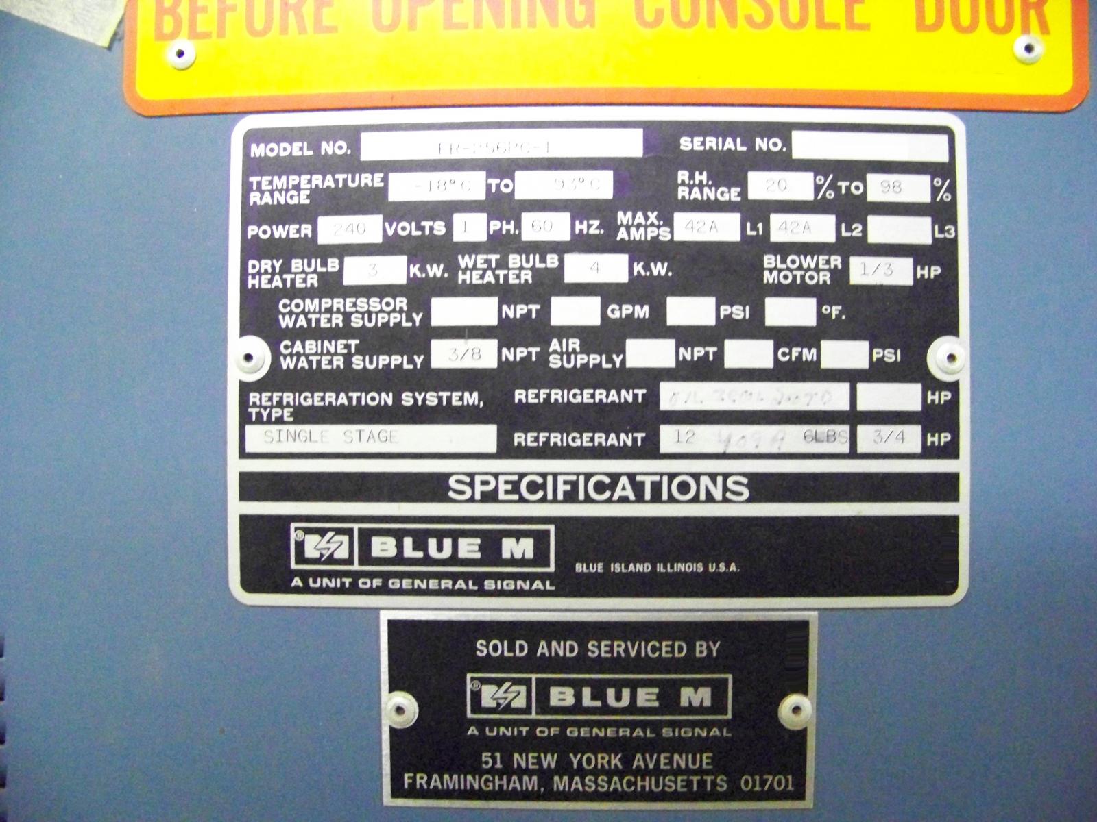 フォト（写真） 使用される BLUE M FR-256PC-1 販売のために