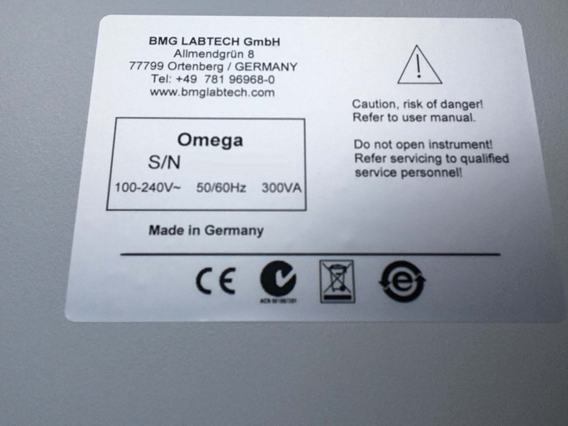Photo Used BMG FLUOstar Omega For Sale