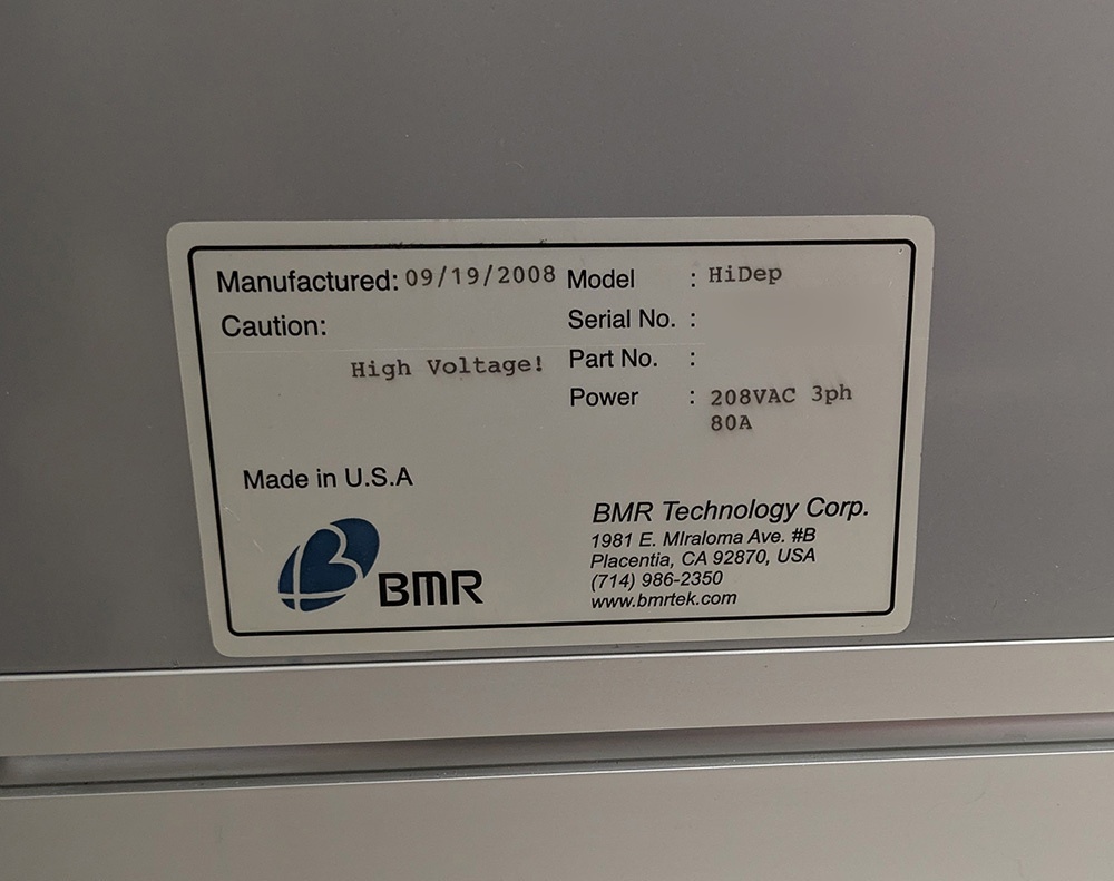 Foto Verwendet BMR HIDEP Zum Verkauf