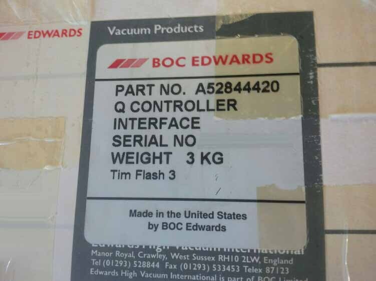 フォト（写真） 使用される BOC EDWARDS A52844420 販売のために