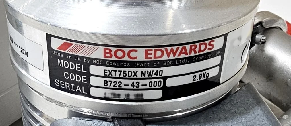 Foto Verwendet BOC EDWARDS EXT75DX NW40 Zum Verkauf