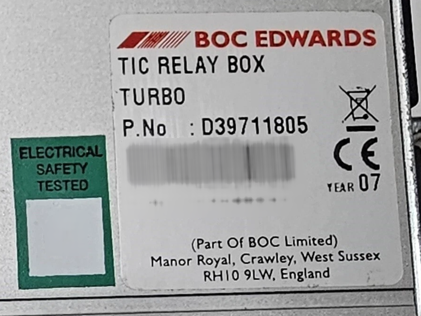 Foto Verwendet BOC EDWARDS EXT75DX NW40 Zum Verkauf