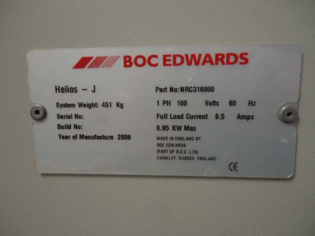 フォト（写真） 使用される BOC EDWARDS Helios-J 販売のために